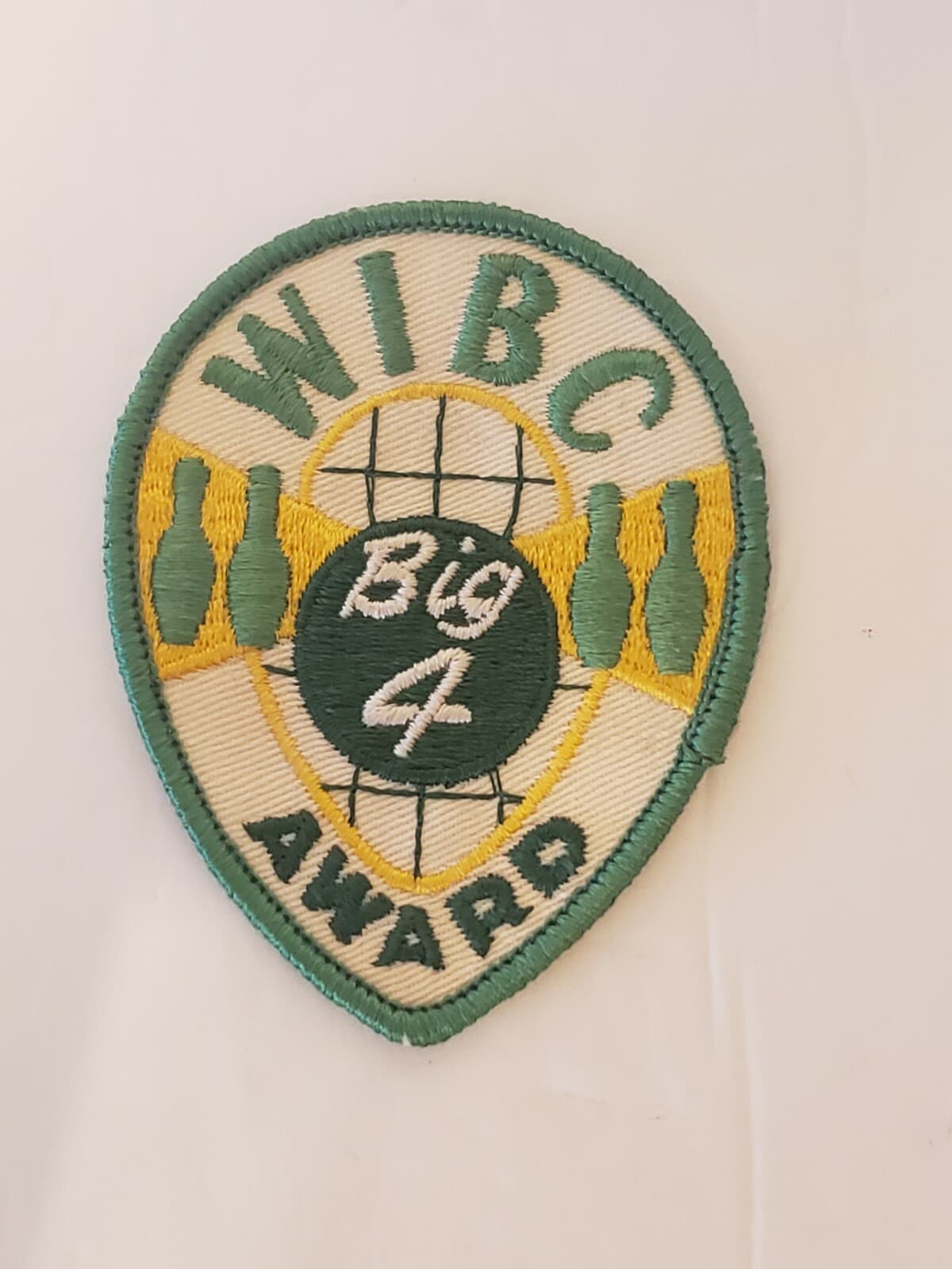 WIBC Award Big 4 Bowling Patch 2