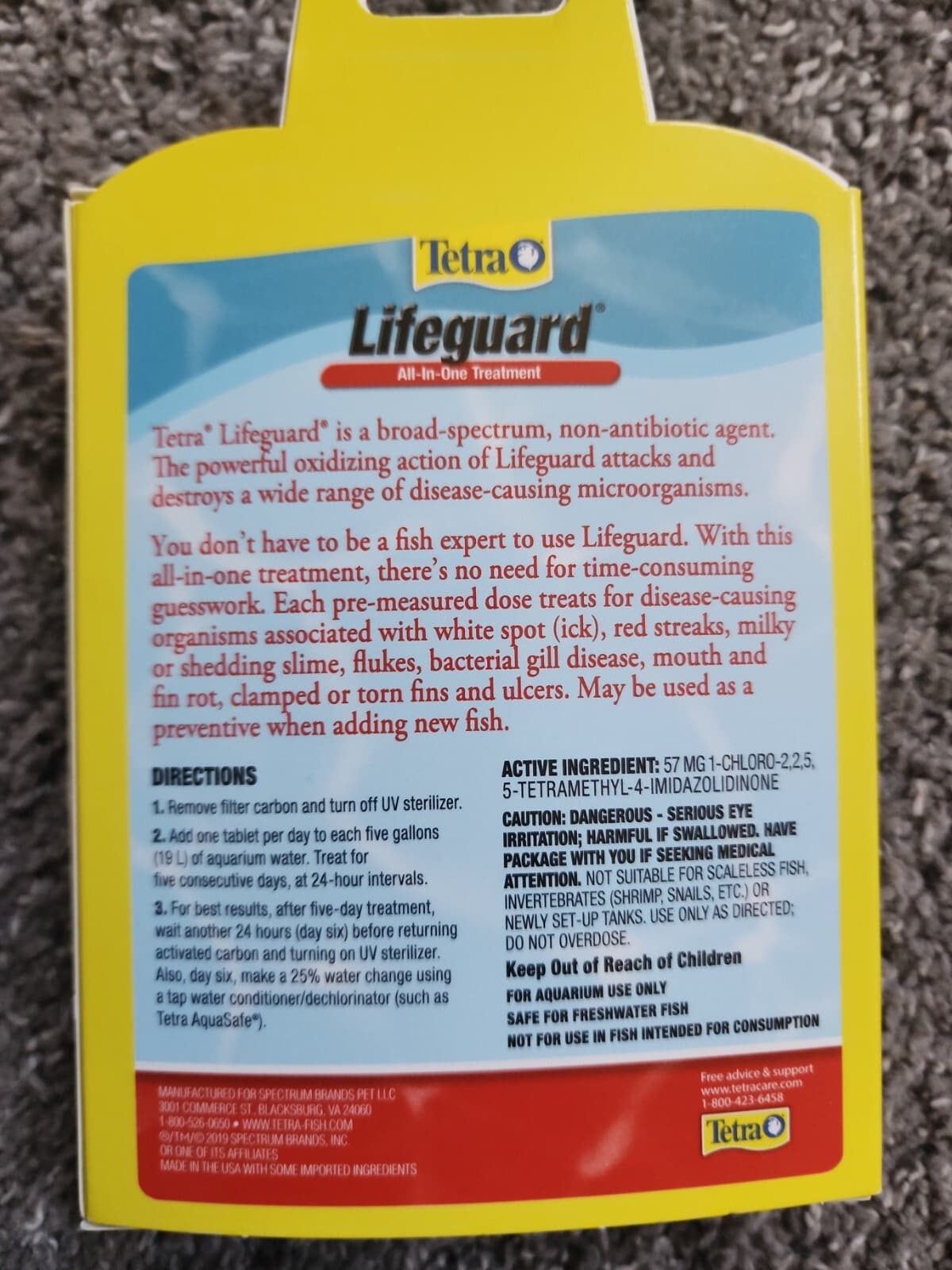 Tetra Lifeguard All-in-One-Treatment Tablet Fish Medication 32 tablets 2