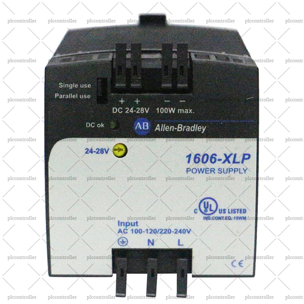 New Allen-Bradley 1606-XLP100E Compact Power Supply 100 W AB 3