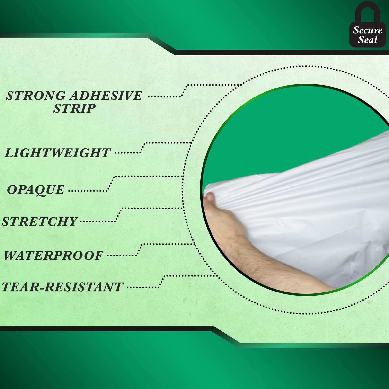 Pick Quality & Quantity ~1-12,000 Poly Mailers ~ Economy 2mil /Commercial 2.4mil 6