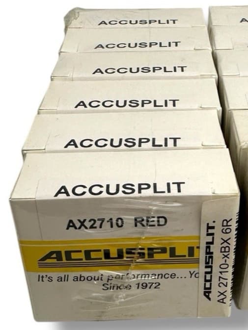 ACCUSPLIT Accelerometer Pedometer No. AX2710 Multi-Color Set of 6 New 2