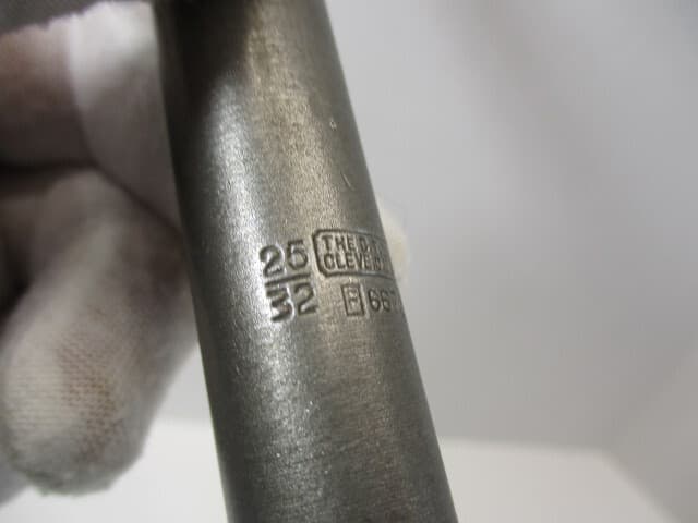 CLEVELAND Machinist REAMER 25/32", .7812" x 9" Long # 2 Morse Taper Shank EC 6