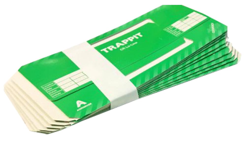 1 Pack Trappit Lo-line Cockroach German American Roach Control Glue Sticky Traps 2