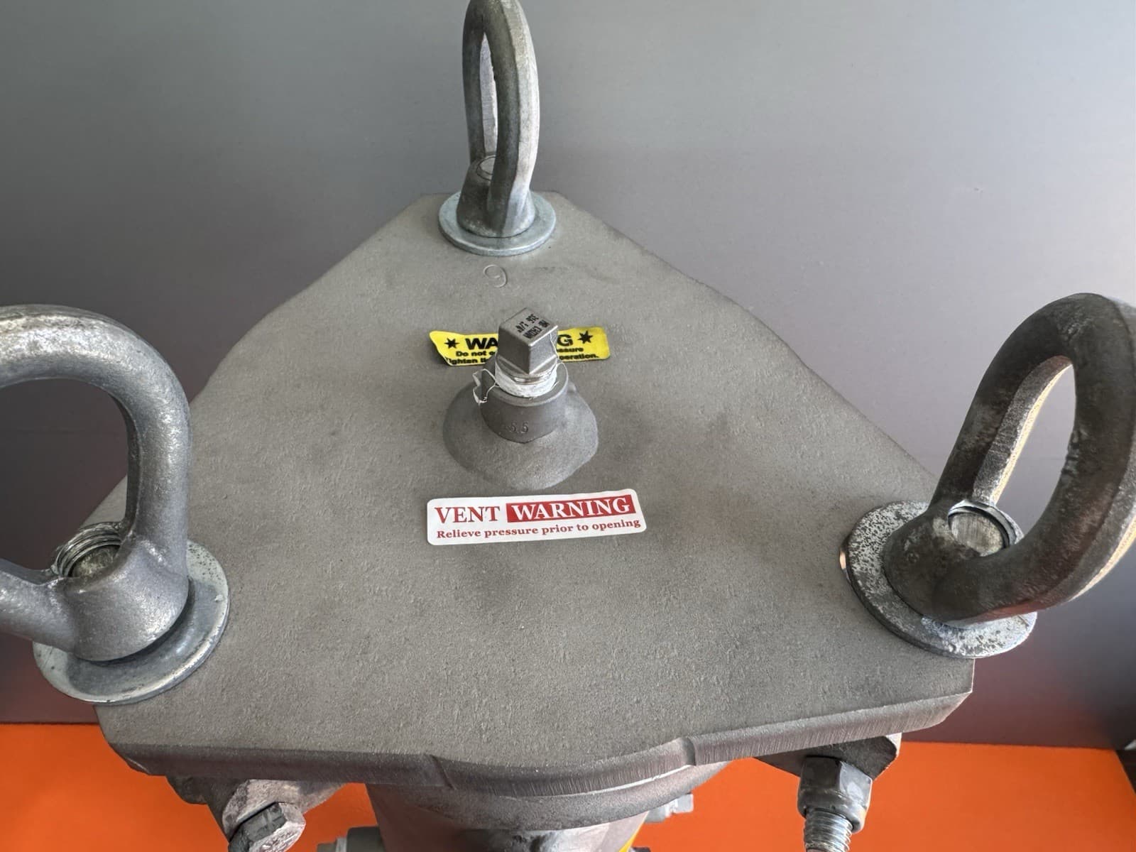 Filter Bag Housing 1”  4-1/2” Dia. X 15” Ht. Housing Trade Size 3” 150PSI SS316 5