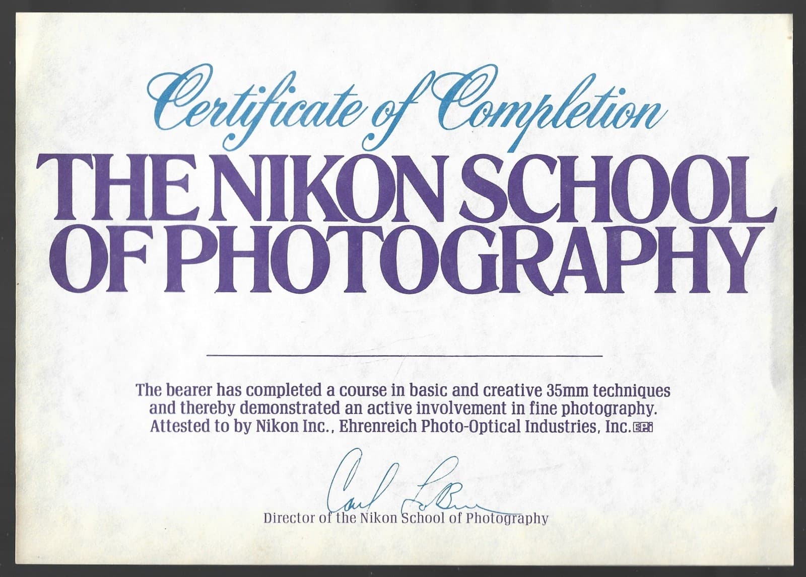 Nikon School of Photography Nikon F2 System & Nikkor Lenses Catalogs Pad MINT 6