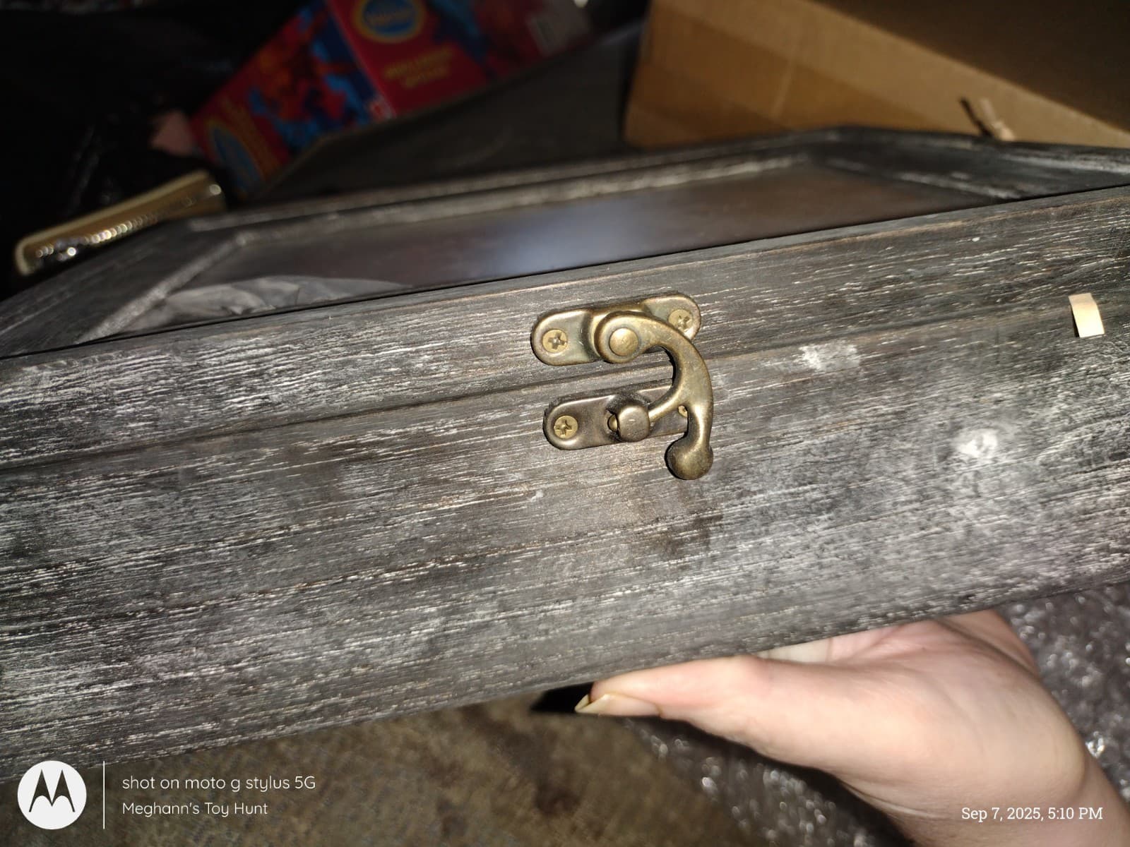 Unused And Sealed Blacked Weathered Memory Boxes (7) 5