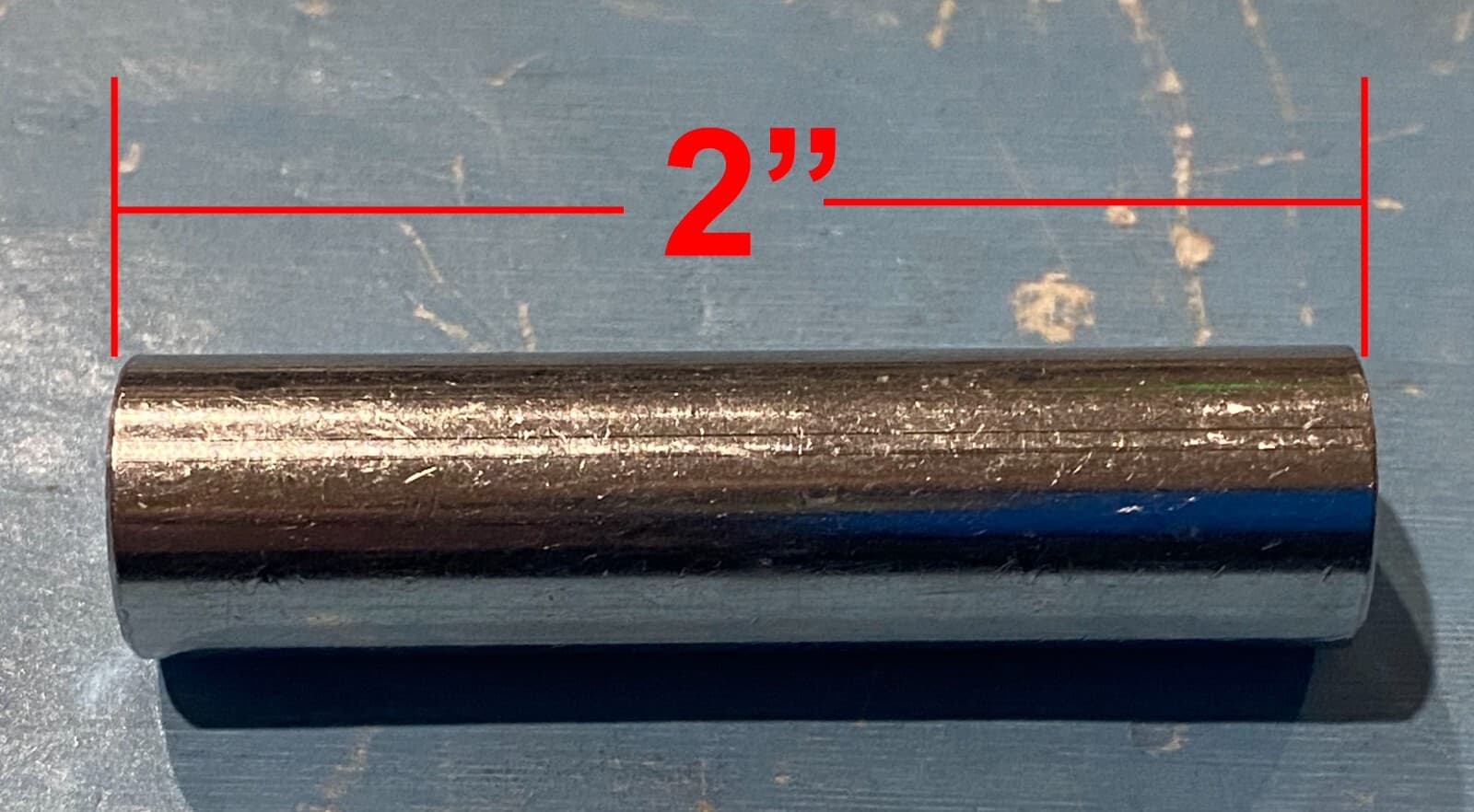 10 Pcs M6 Aluminum Spacers Metal Spacer Aluminum 1/4" ID x 1/2" OD x 2" L 3