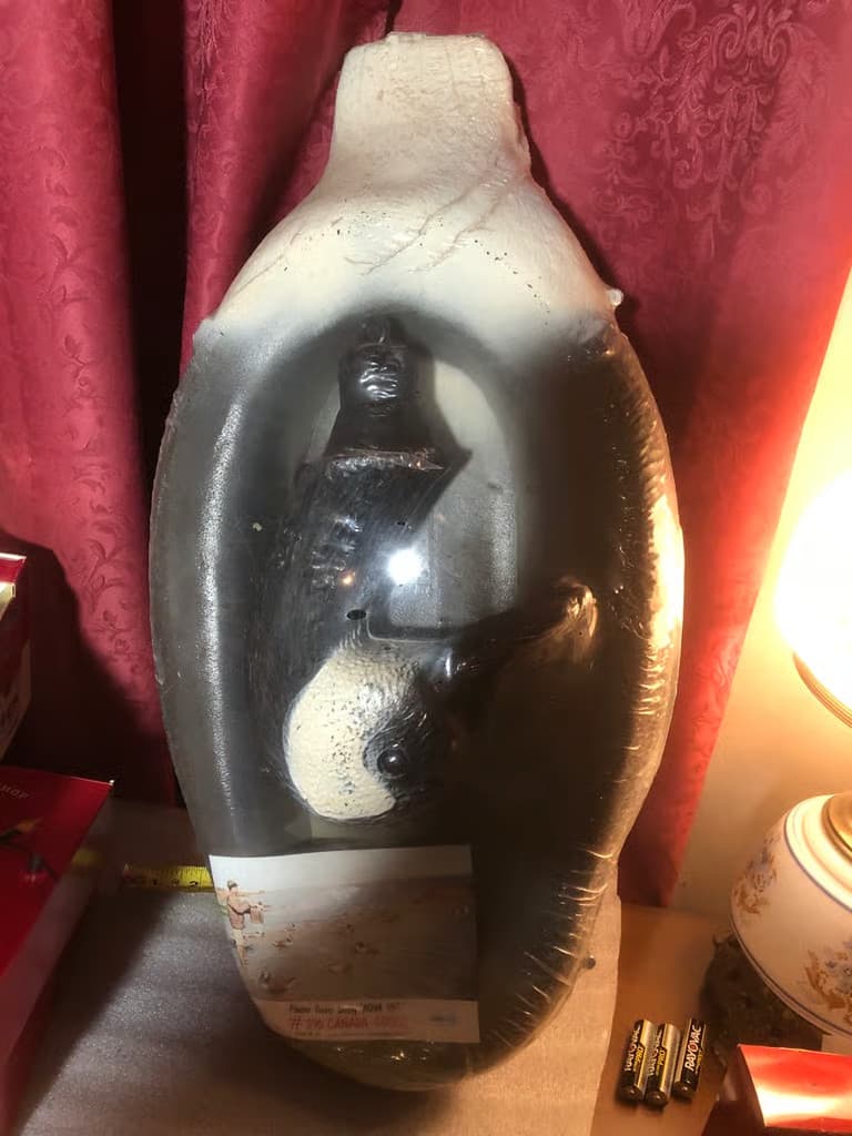 Vintage Decoy Canadian Goose Carry Lite #590 2