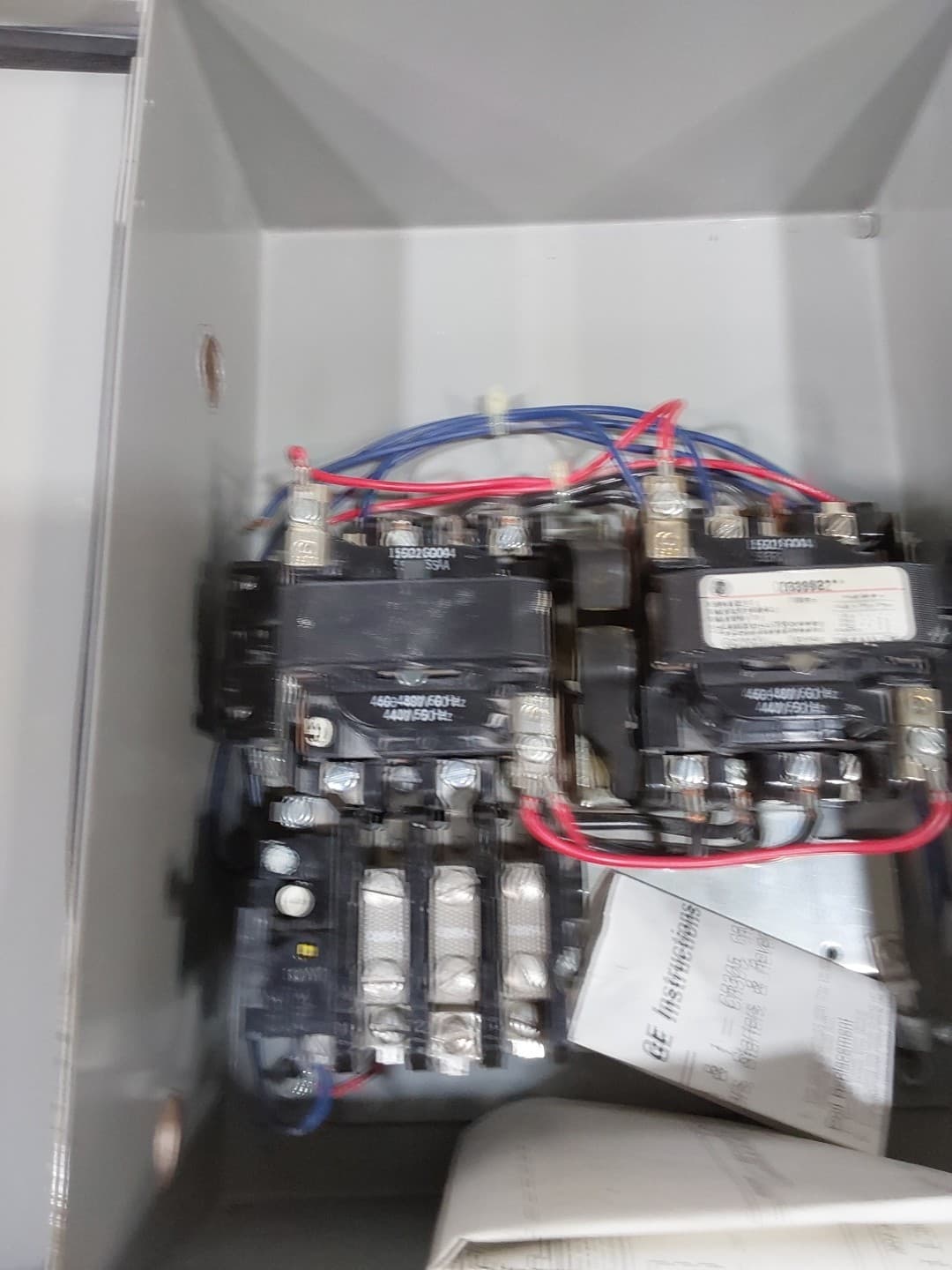  GENERAL ELECTRIC CR309B202AAN MAGNETIC REVERSING CONTROLLER 