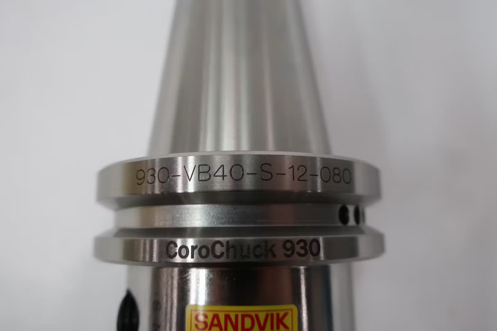 Sandvik 930-VB40-S-12-080 Tool Holder 5
