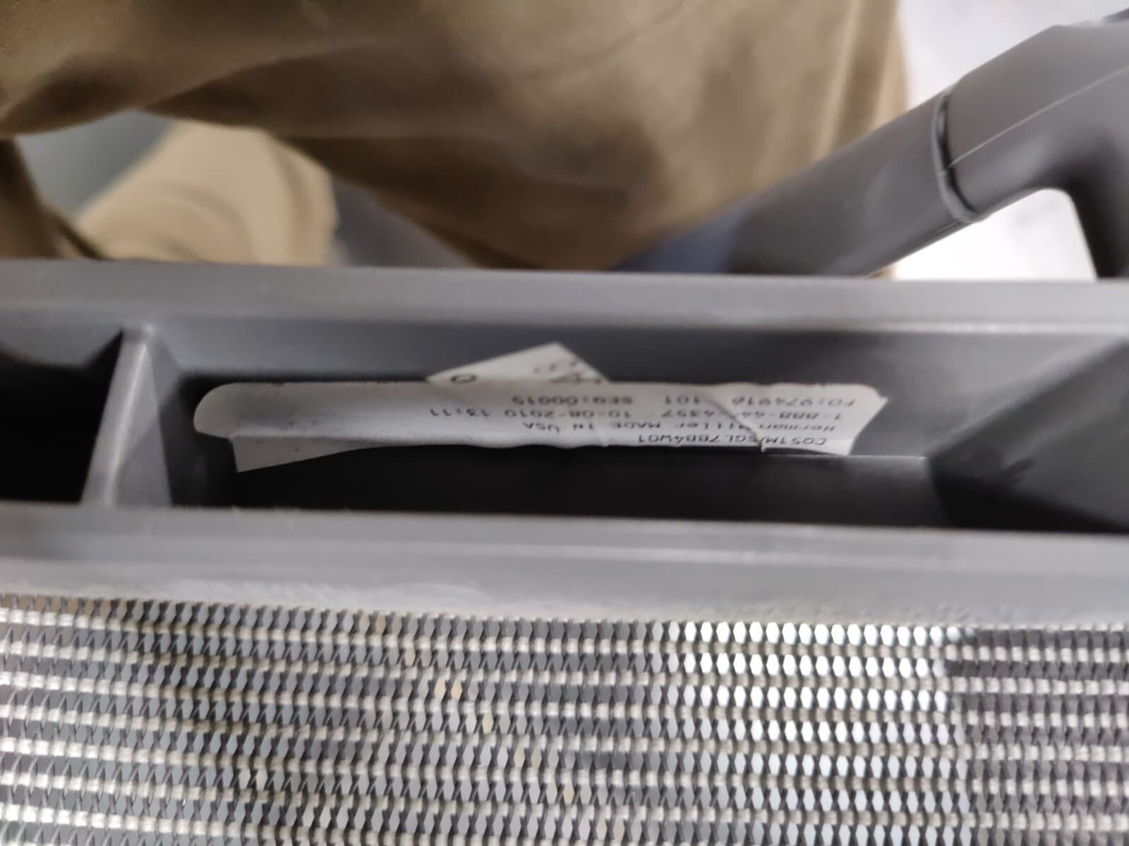 Light grey Herman Miller Setu Grey Office mesh desk chair  6