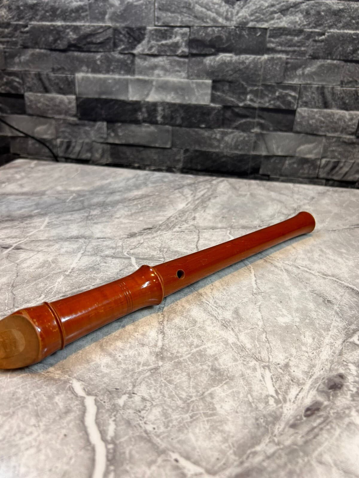 ALEXANDER HEINRICH Wood Germany Recorder Flute from 1930-50s 12.5" 32cm 5
