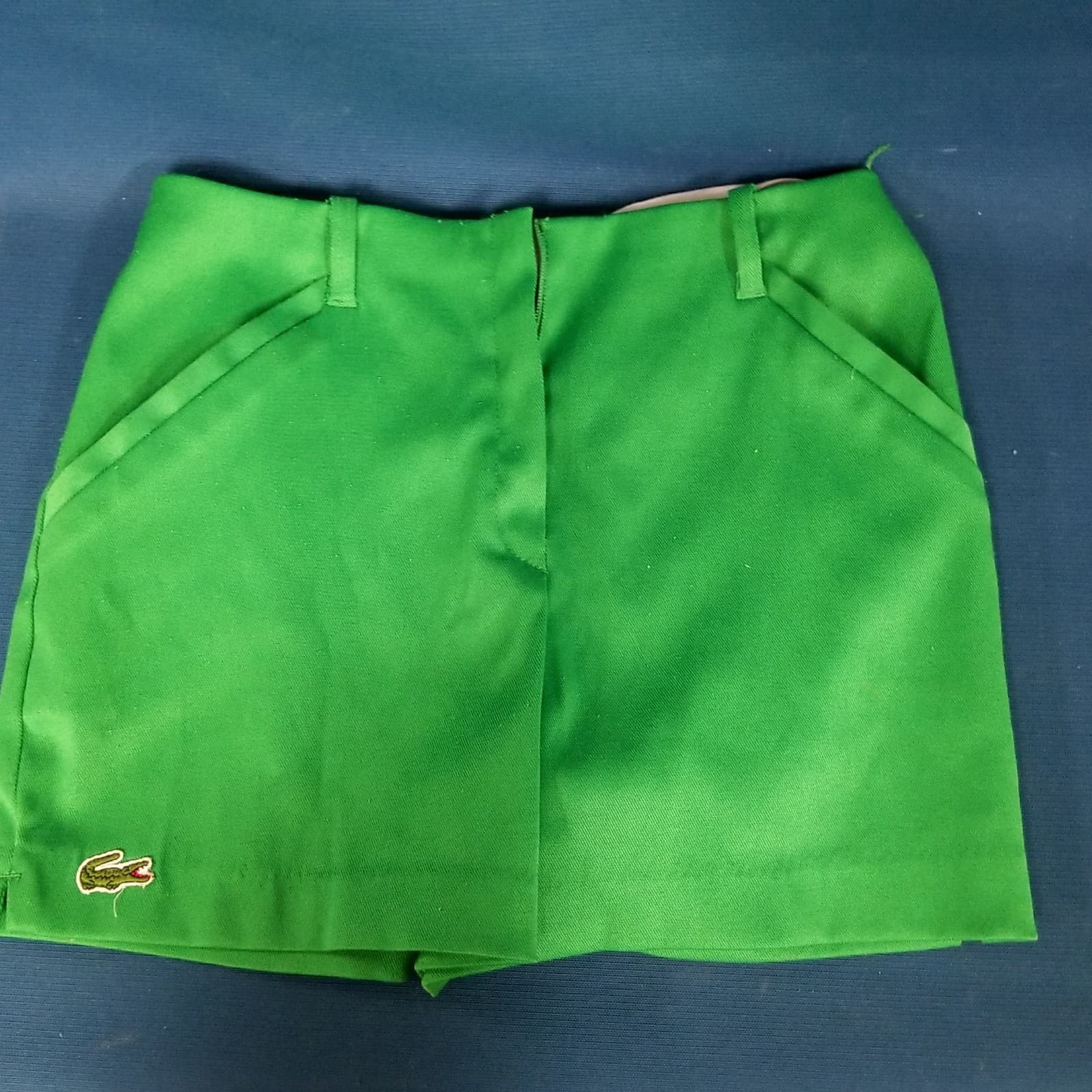 Vtg Haymaker Lacoste Women's SZ 8 Shorts Athletic Green
