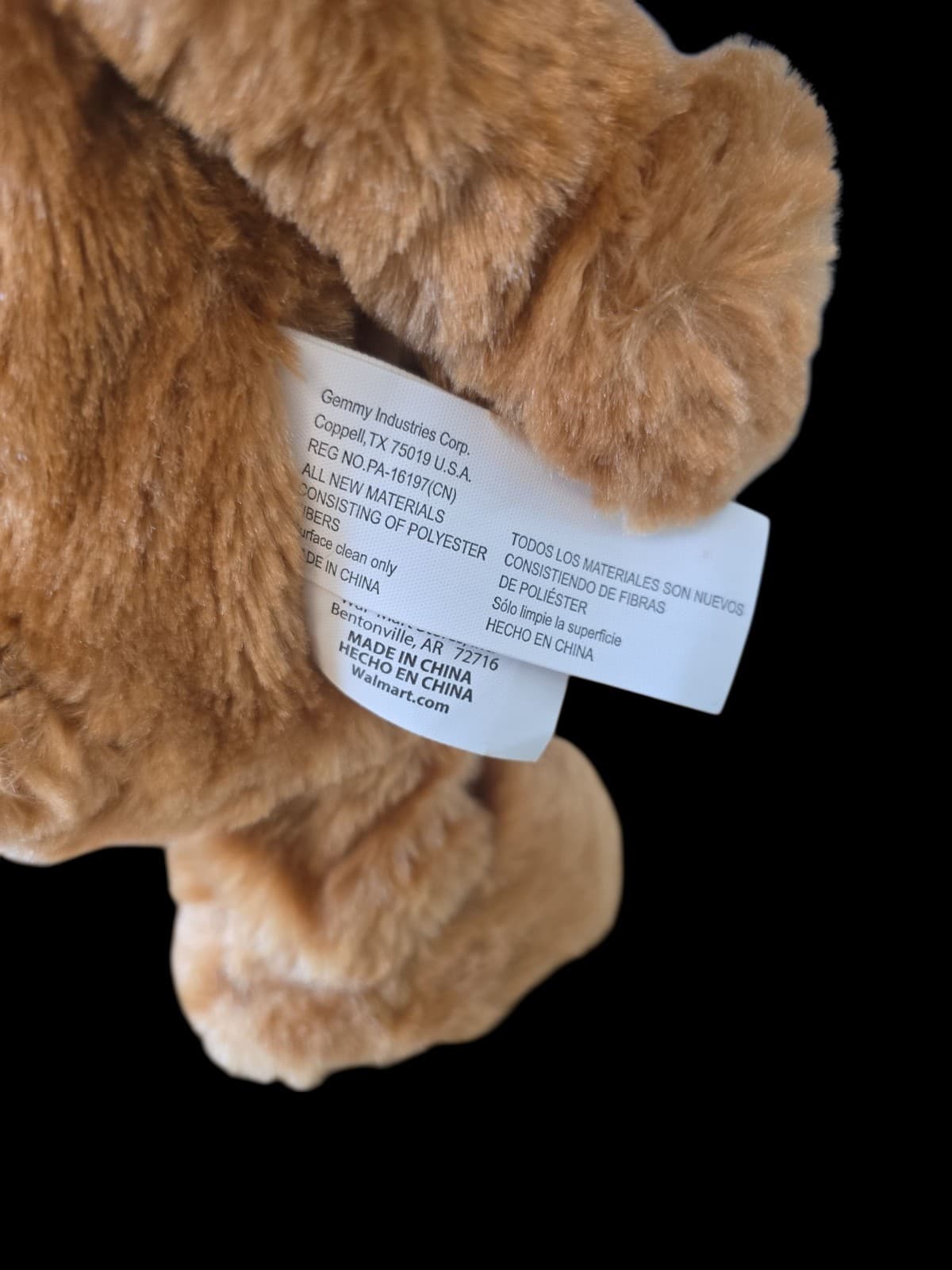 Gemmy Singing Dancing Xmas Bear With Stripped Scarf And Santa Hat 13.5" WORKS 5