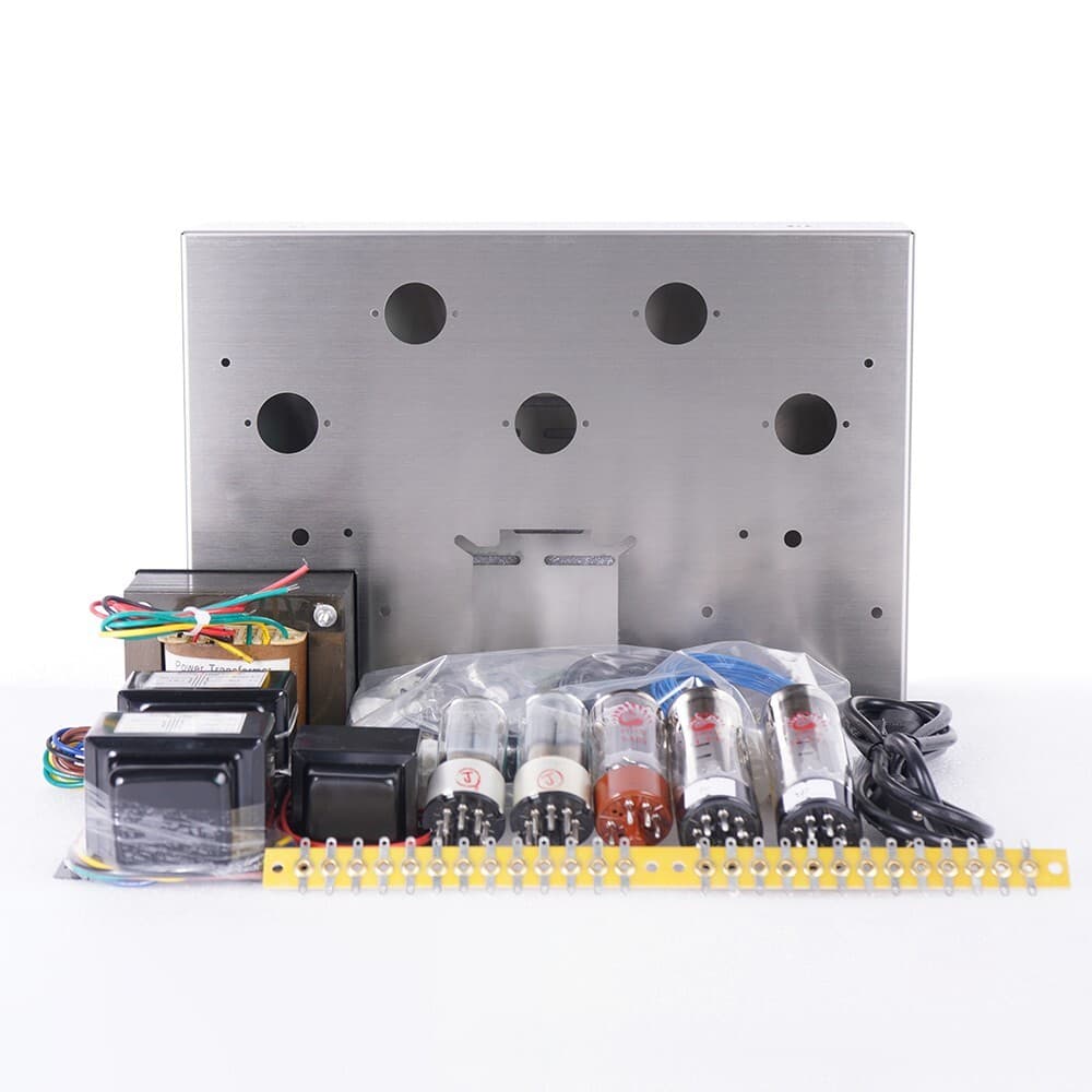 Class A Single Ended EL34 5Z3P Tube Audio Amplifier 13W*2 HIFI Valve Amp DIY Kit 3