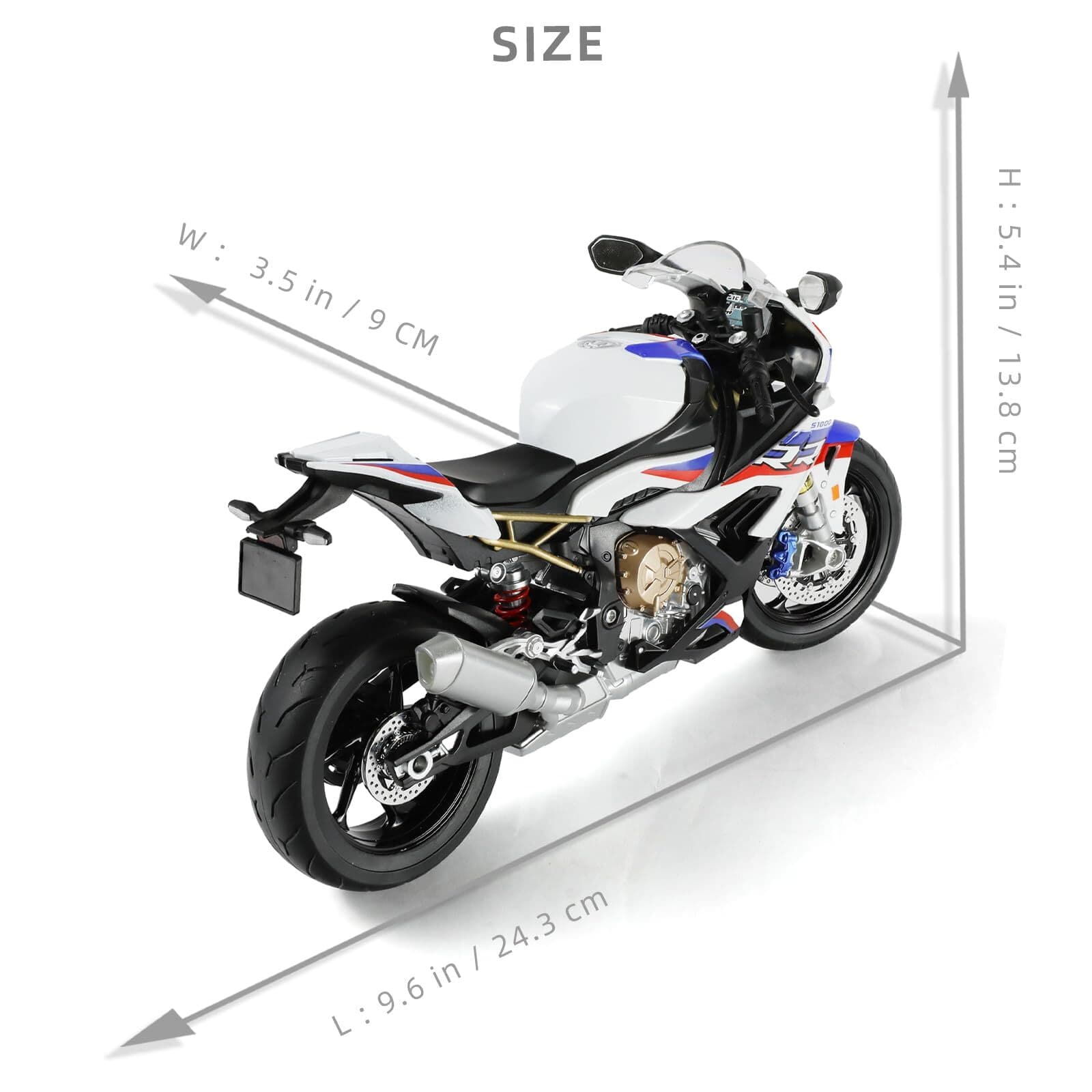 1:9 gift box motorcycle model alloy die-cast model perfect gift holiday gift 2