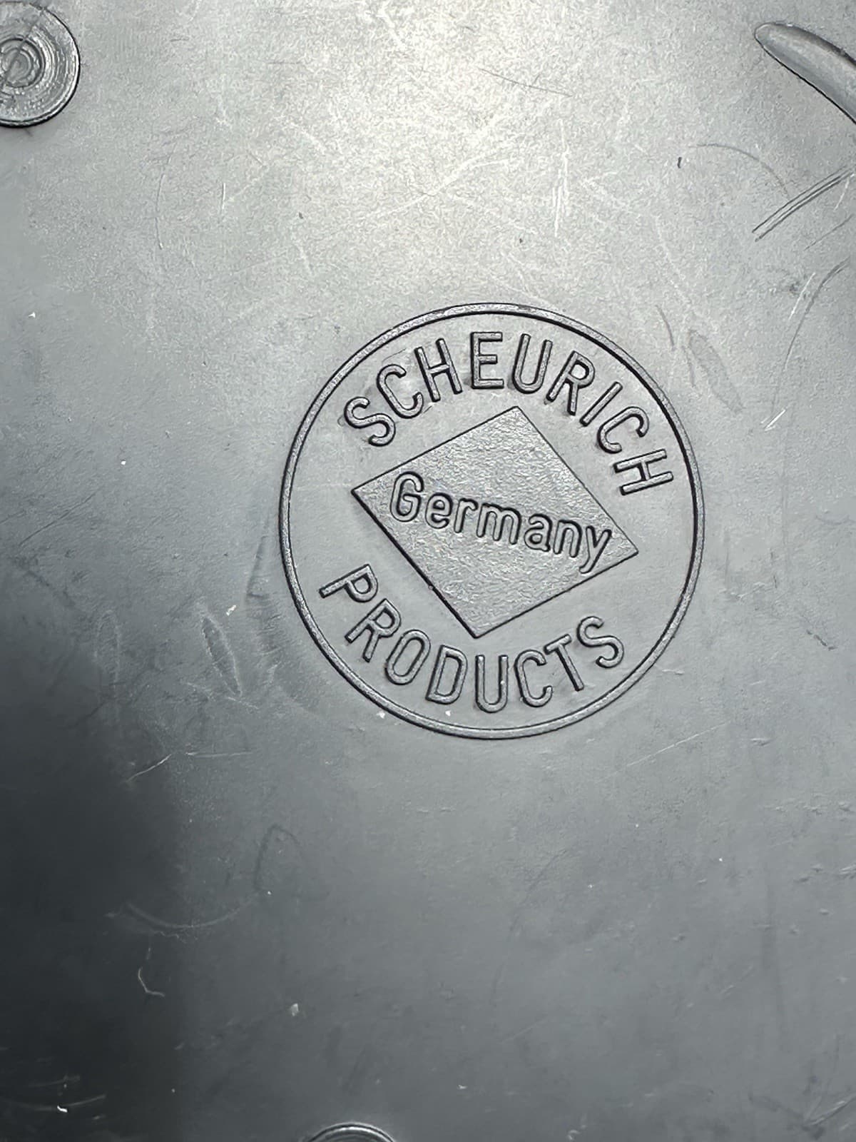 VTG Glass Sphere Round Cloche Ball Flower Frog Mid Century Terrarium  Germany 4