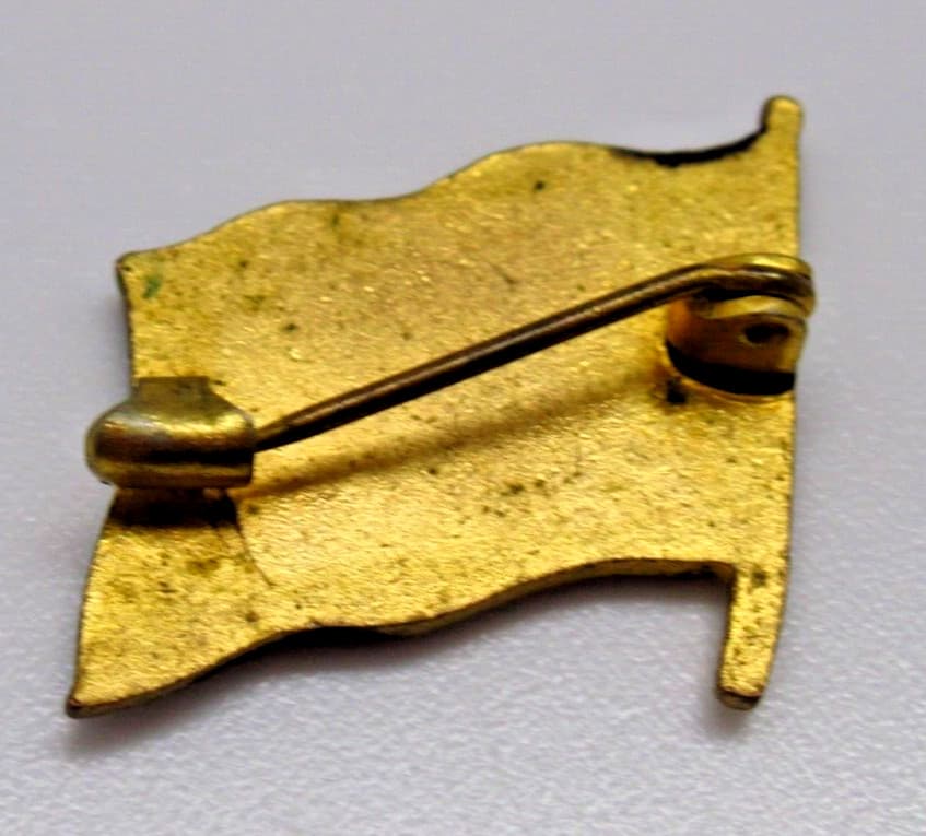 Israel Flag Lapel Pin Star of David Jewish Pride Vintage Enamel Collectible 3