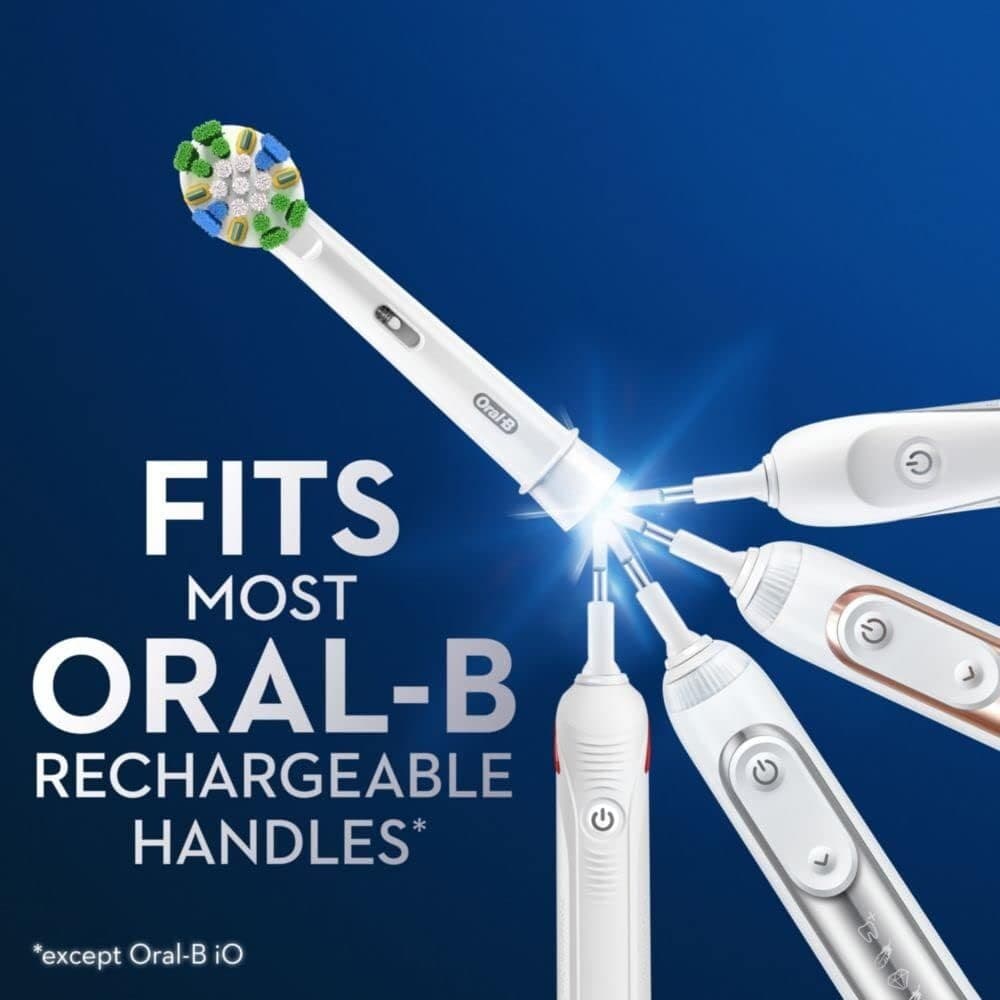 Oral-B FlossAction Electric Toothbrush Replacement Brush Heads Refills, 10 Count 4