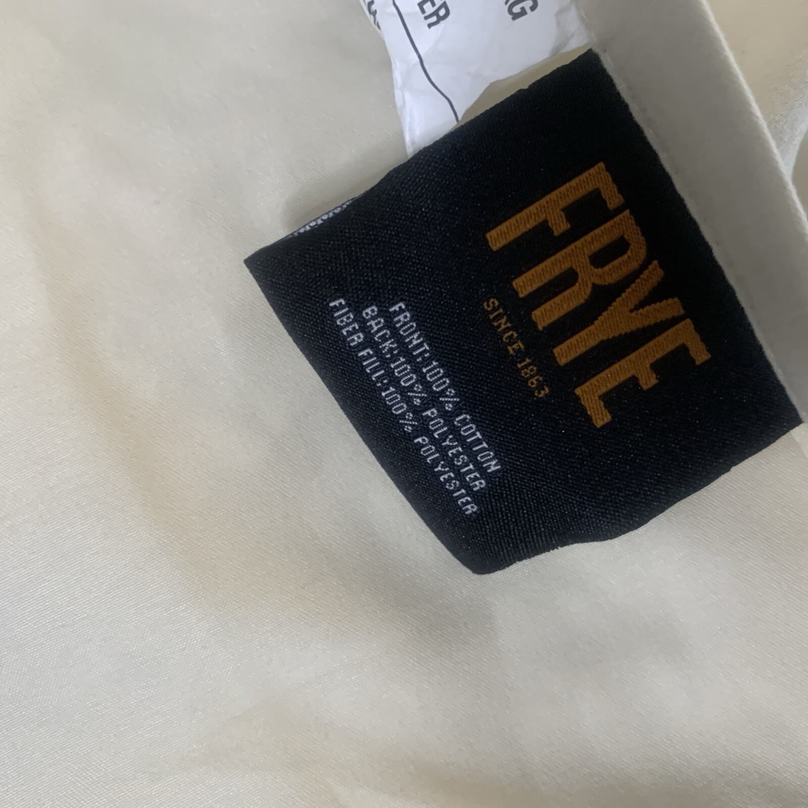 2 Frye Pillow Sham Covers Stripe 20"x36” Cotton Blended 6