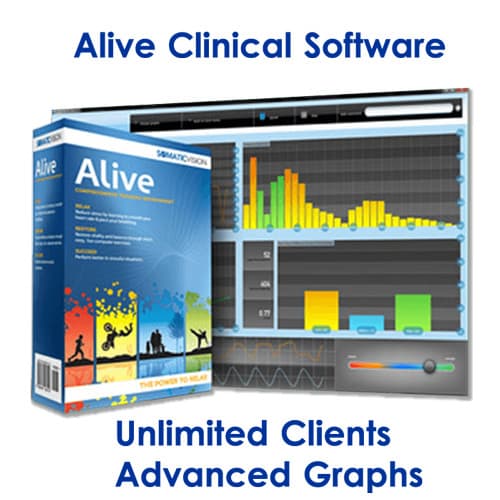 Alive Pro 1 SCL+ HRV Biofeedback Complete Super User System  2