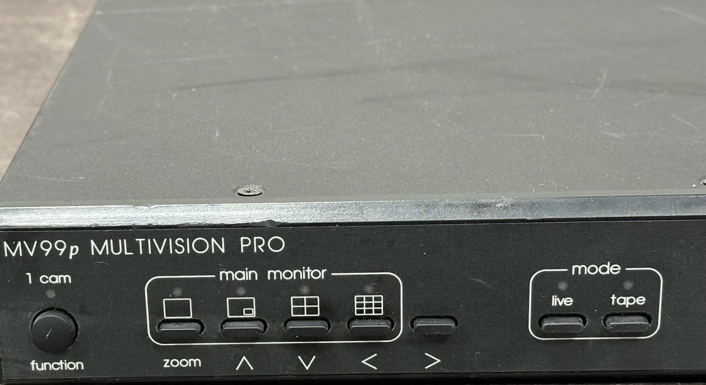 Robot MV99P-30 Multivision Pro Color Duplex Multiplexer DPLEX, MUX, 9, CLR, NTSC 2