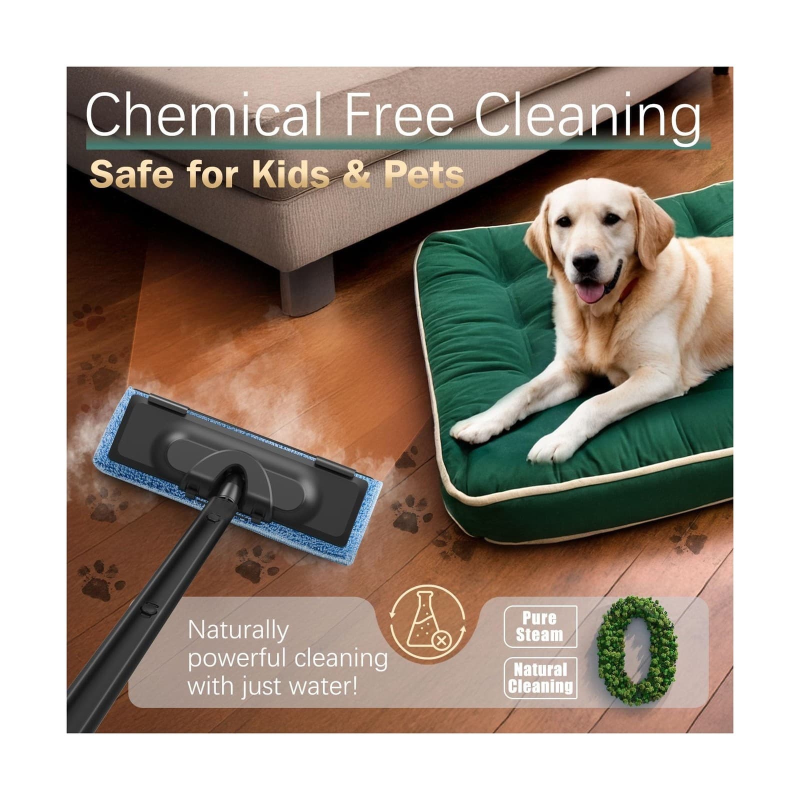 Steam Cleaner with 28 Accessories for Home, 1800W Powerful Multipurpose Steam... 4