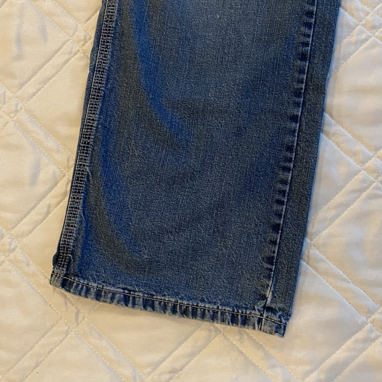 Vintage Abercrombie & Fitch Youth Baggy Wide Leg Skater Denim Jeans 12 Y2K 90’s 2