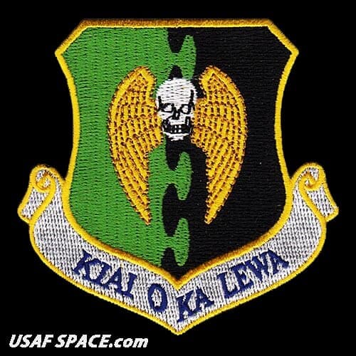 USAF 5TH BOMB WING - B-52 HEAVY BOMBER - Minot AFB, ND -  ORIGINAL VEL PATCH 3