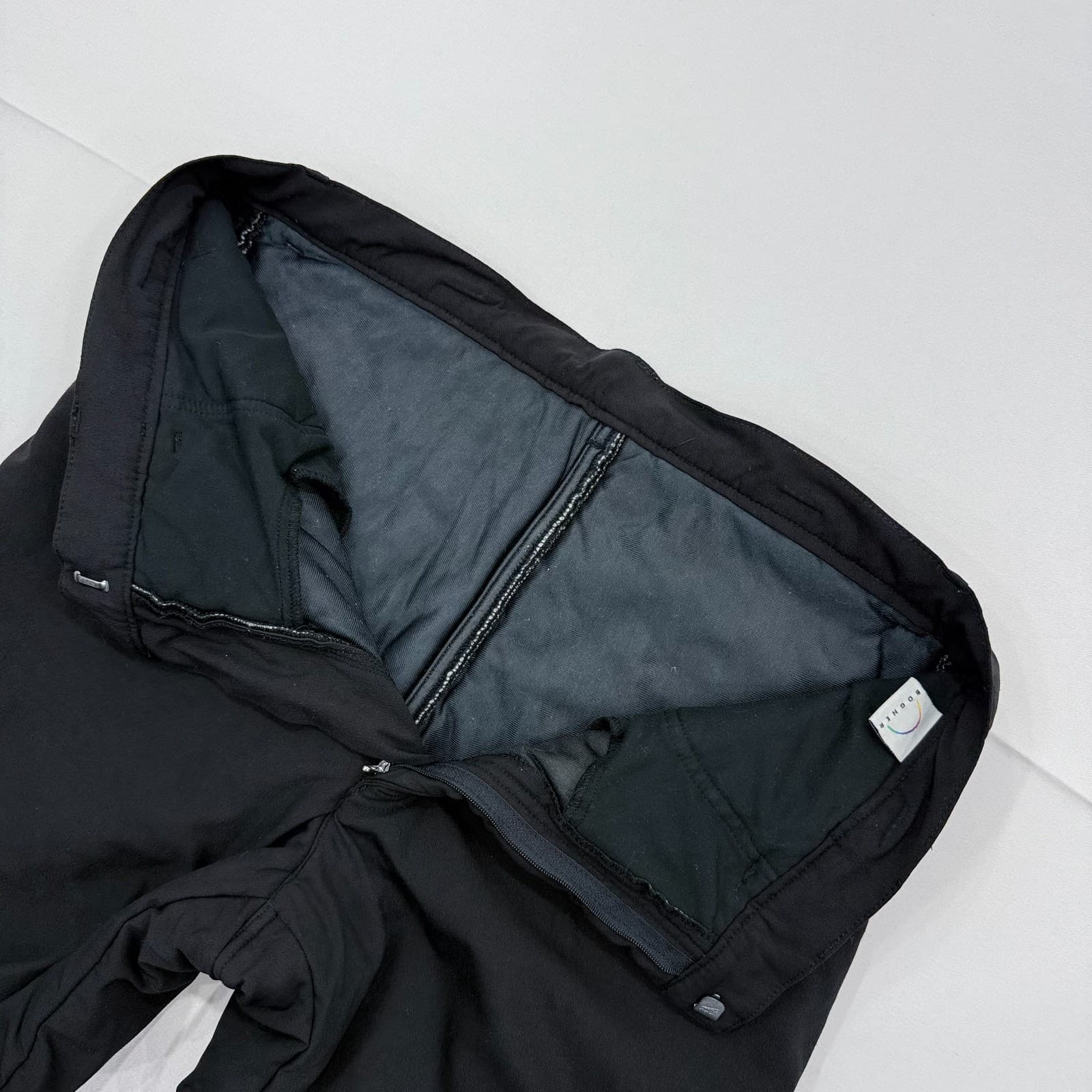 Bogner Sports Ski Snowboarding Insulated Pants Women's 34x29 Black Bib Straps 4