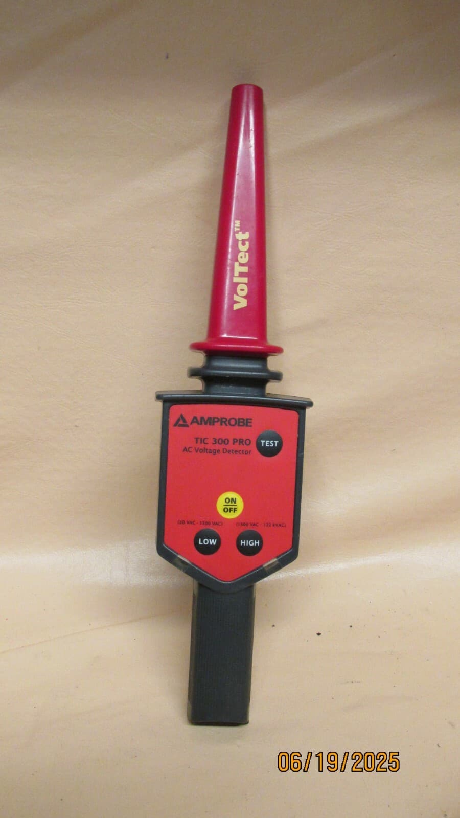 Amprobe tic 300 pro voltect non contact safe high voltage detector