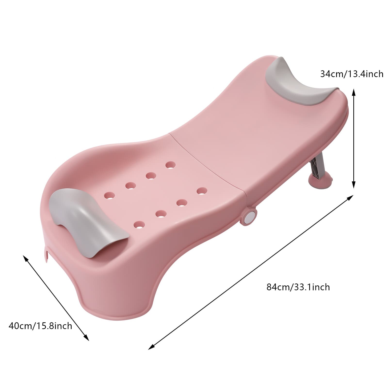 Adjustable Children's Shampoo Chair Suitable for 0-5 Years Household Foldable 5