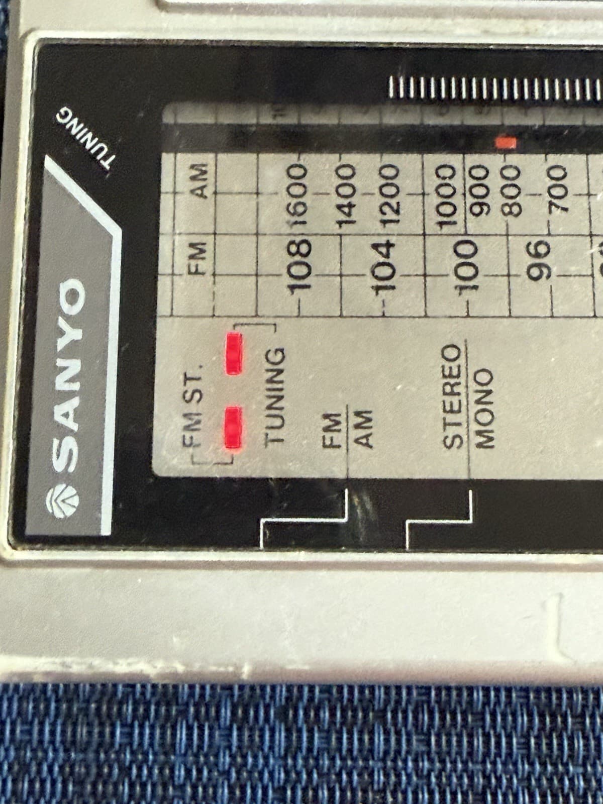 Sanyo Sportster M-G34DT Cassette Player w/ Tuner Pack Vintage Japan READ 4