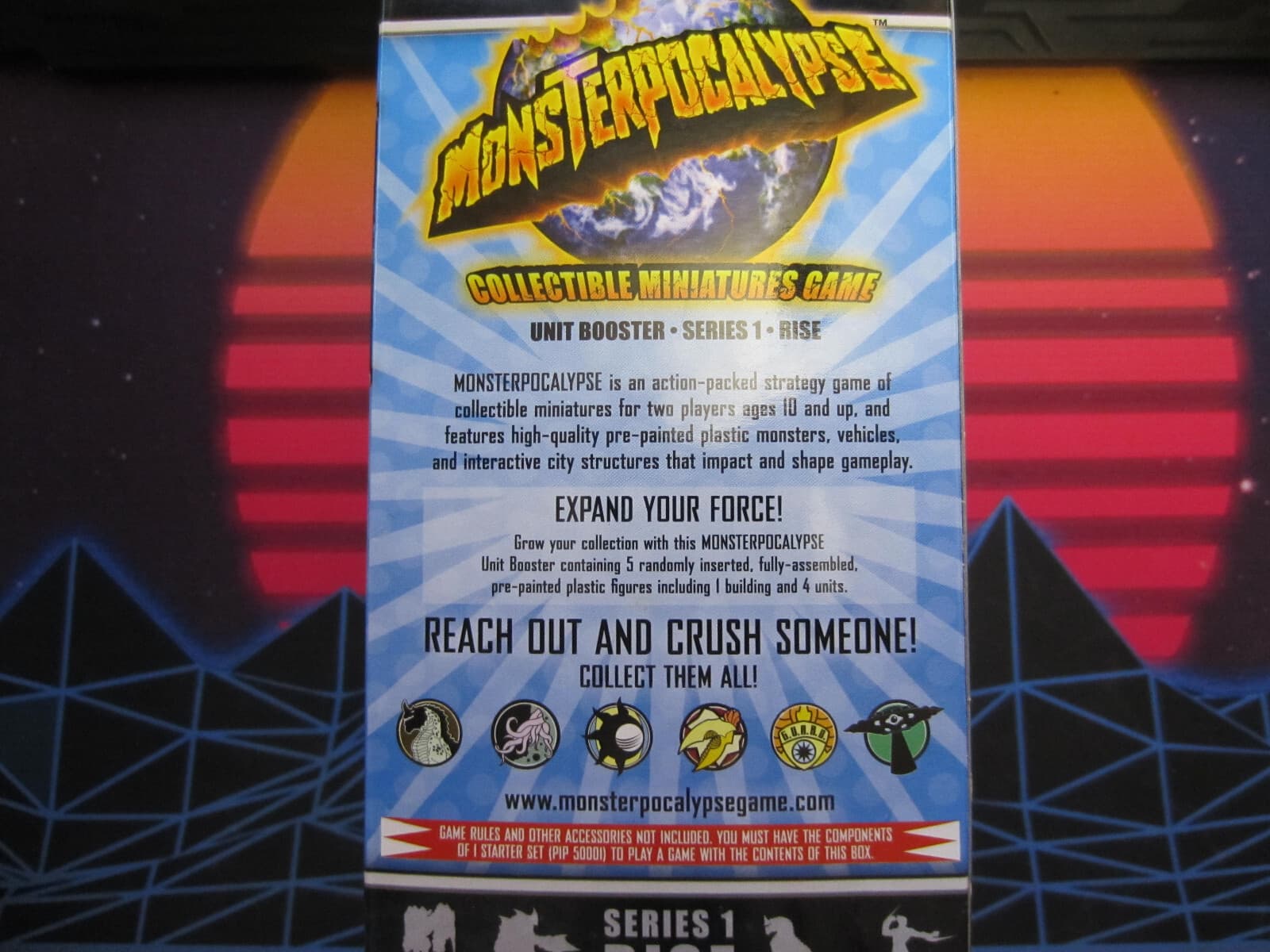 Monsterpocalypse Series 1 Rise Unit Booster Box Pack NEW Factory SEALED NOS 3