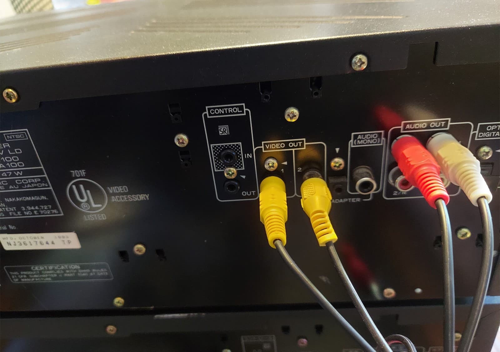 Third Party Alternative For Pioneer LaserActive CLD-A100 ADP-1 Adapter and GOL-1 2