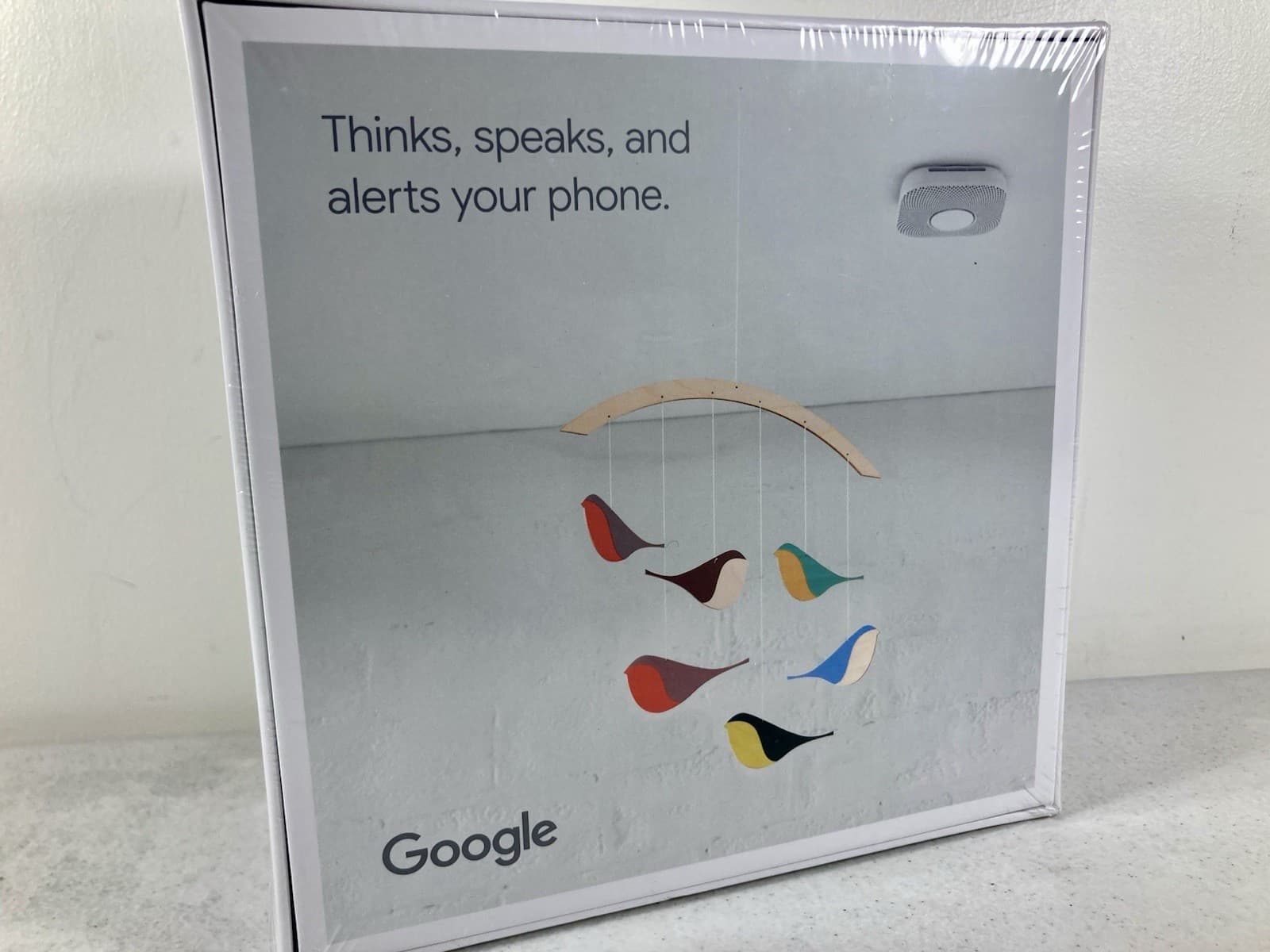 Google Nest Protect Smoke/Carbon Monoxide Alarm Detector White Battery BRAND NEW 4