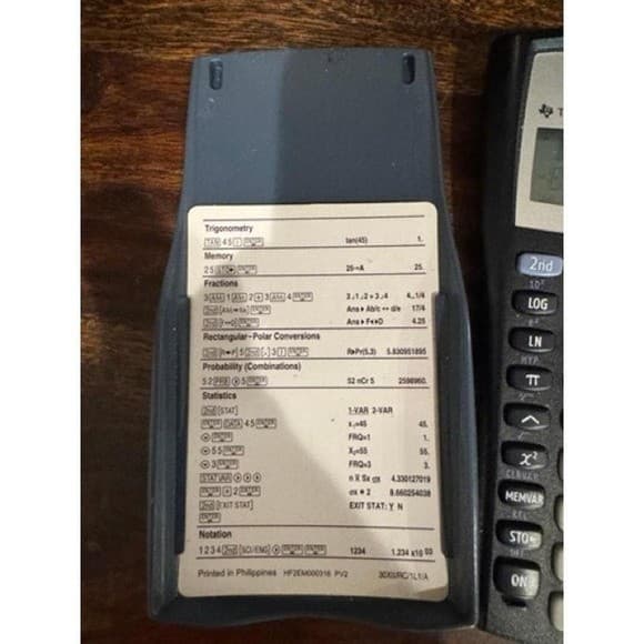 Texas Instruments TI-30XIIS Scientific Calculator School Office Tested 5