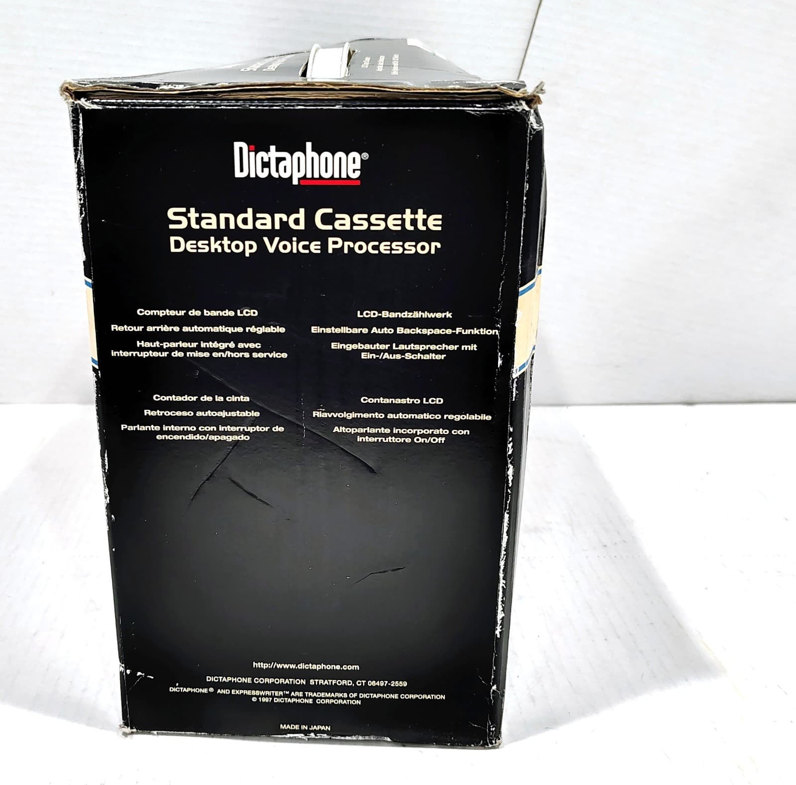 Dictaphone 2742 ExpressWriter Standard Cassette Desktop Voice Processor Read 3