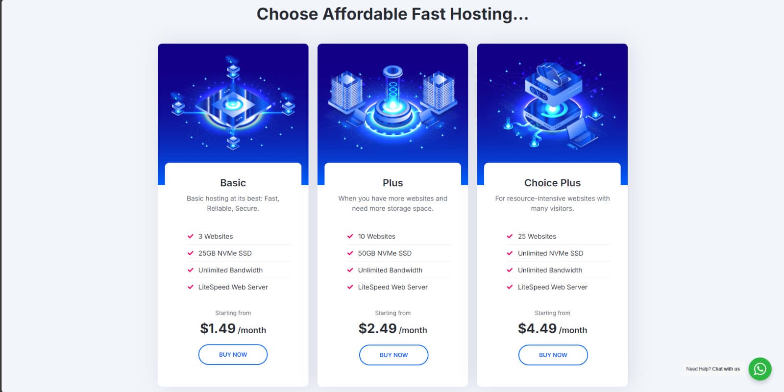 cPanel Web Hosting with FREE SSL CloudLinux & LiteSpeed Fast NVMe SSD 25 Domains 2