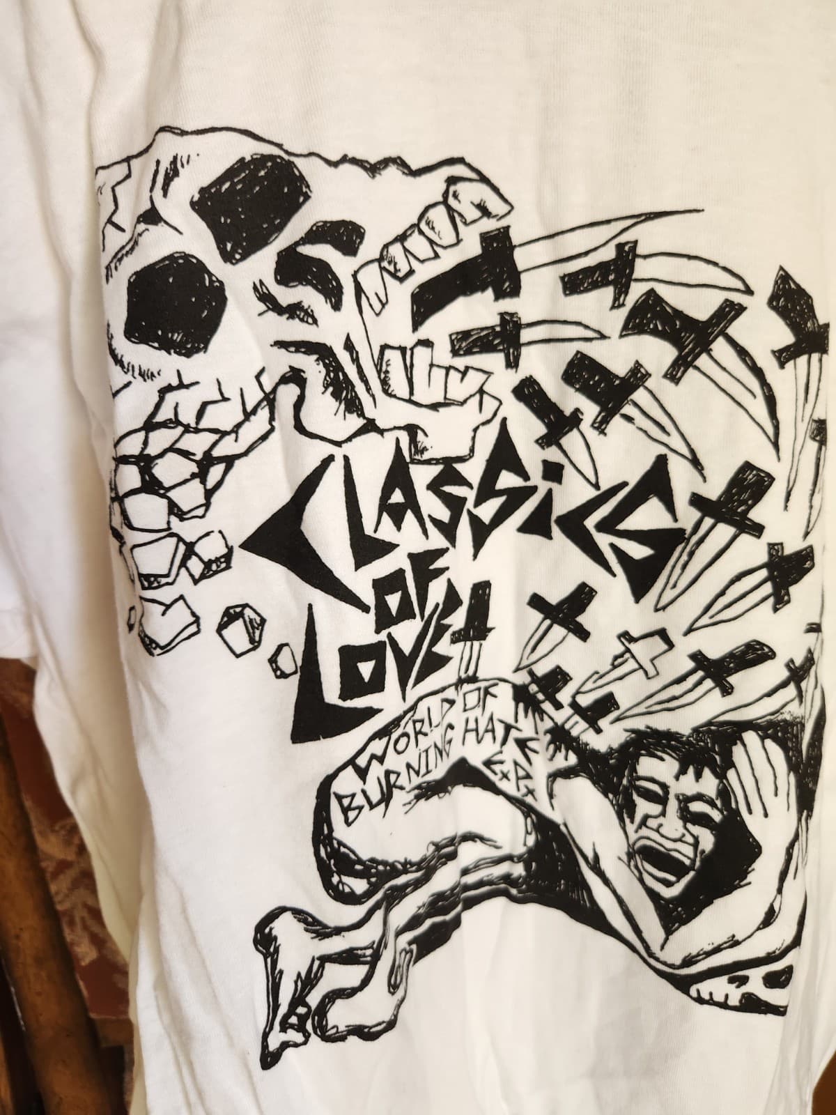 Classics Of Love – World Of Burning Hate T-shirt New Never Worn Size L ORIGINAL 2