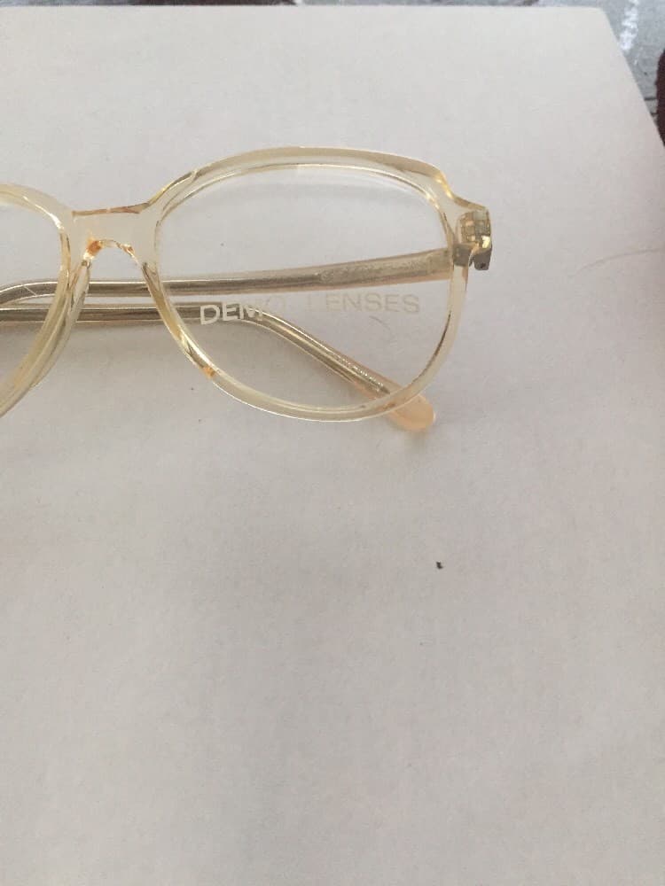 Computer Glasses New Europa Clear Plastic Aubrie Model Glasses Hipster 48-14-120 2