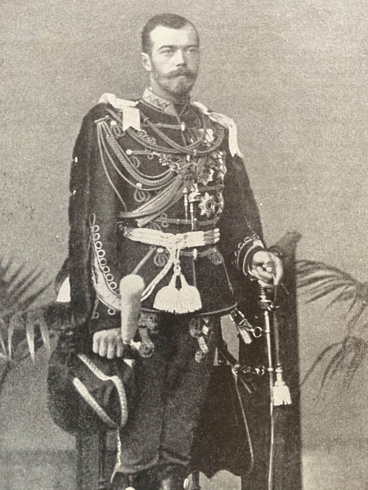 Antique WW1 Print 1914 Russian Emperor Nicholas ll Alexandrovich Romanov Russia 2