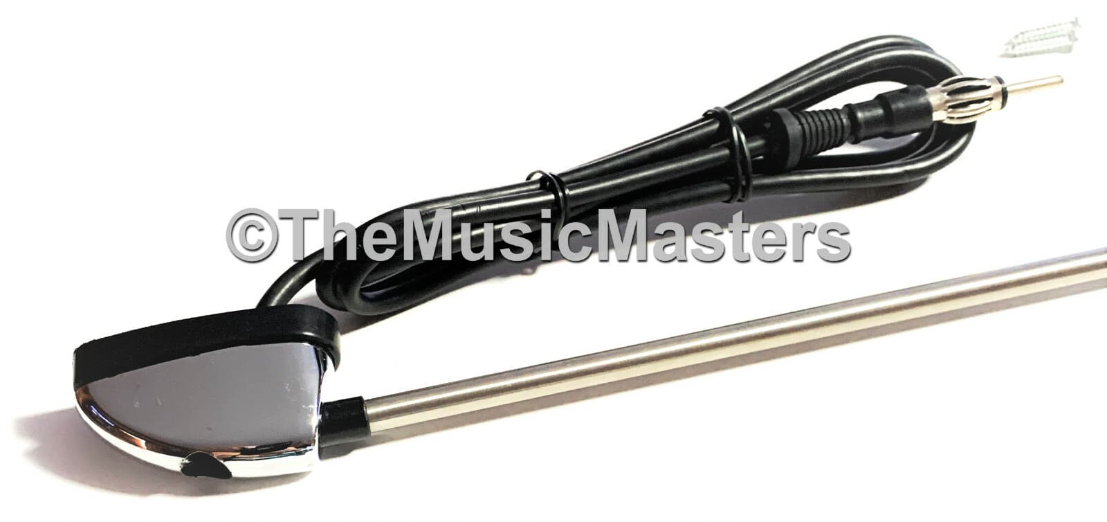 3 Section 48" Stainless Steel Pillar Side Mount Antenna Car Audio Stereo Radio 6