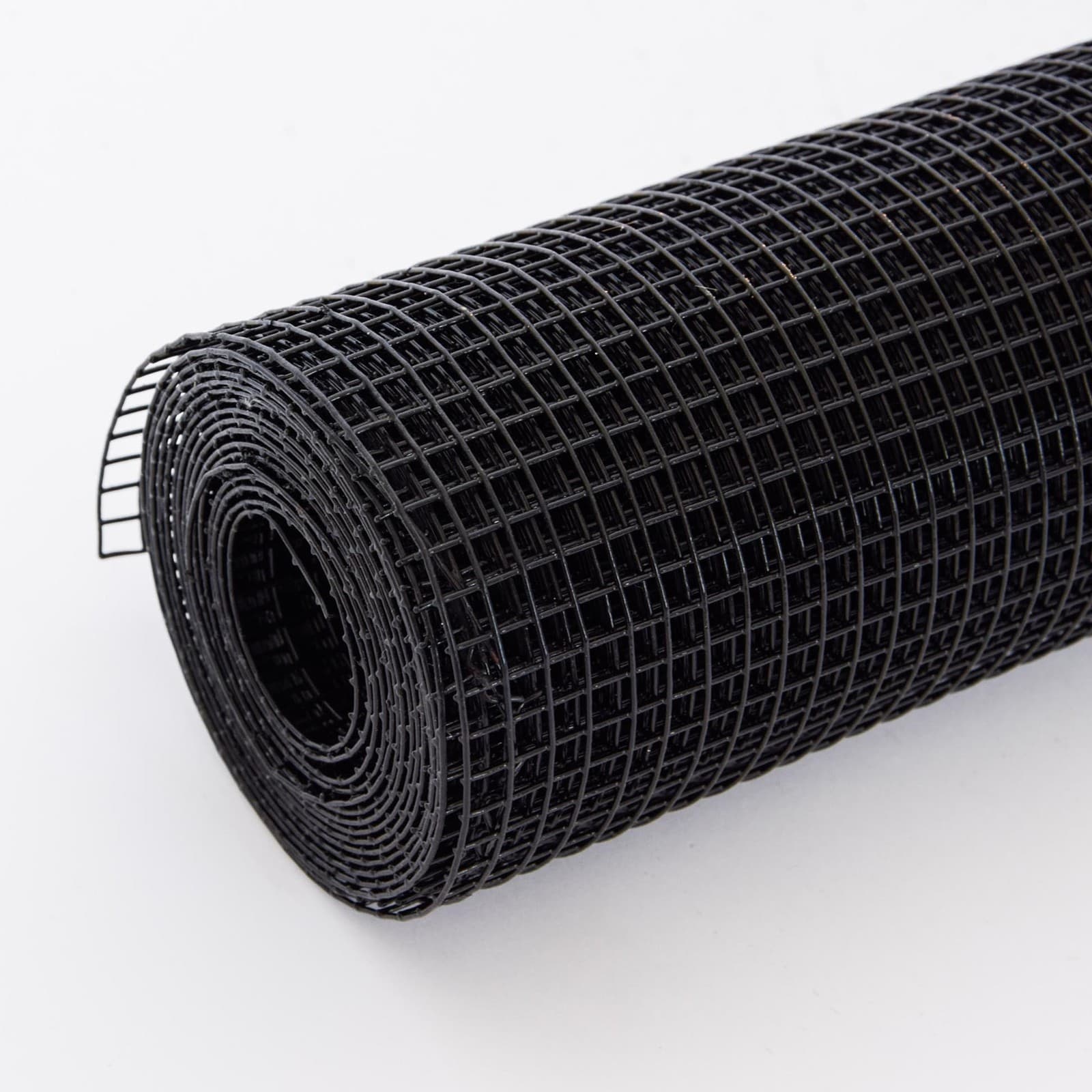 36"x50ft Black Vinyl Hardware Cloth, 1/4 Inch 19 Gauge Welded Wire Fence 5