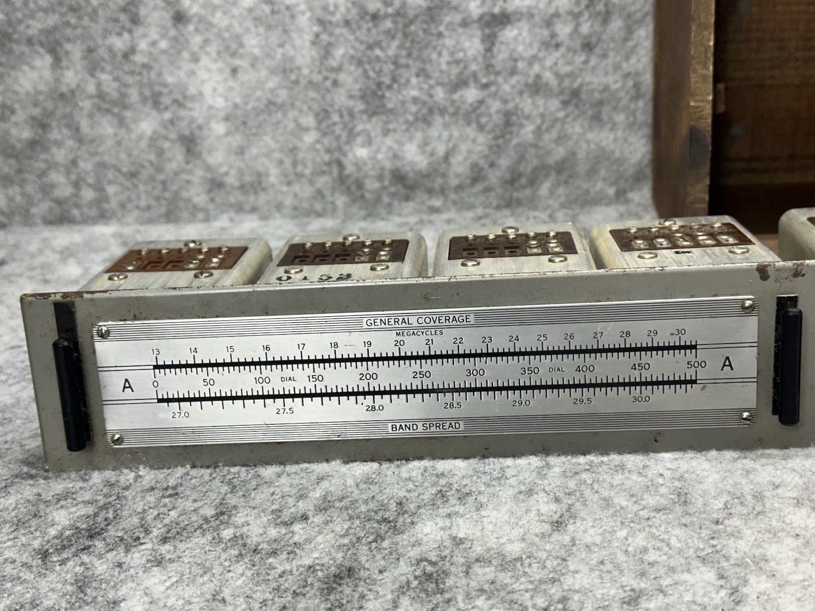 NATIONAL COIL SET HRO 7 IN BOX A B D INCLUDES WOOD BOX 6