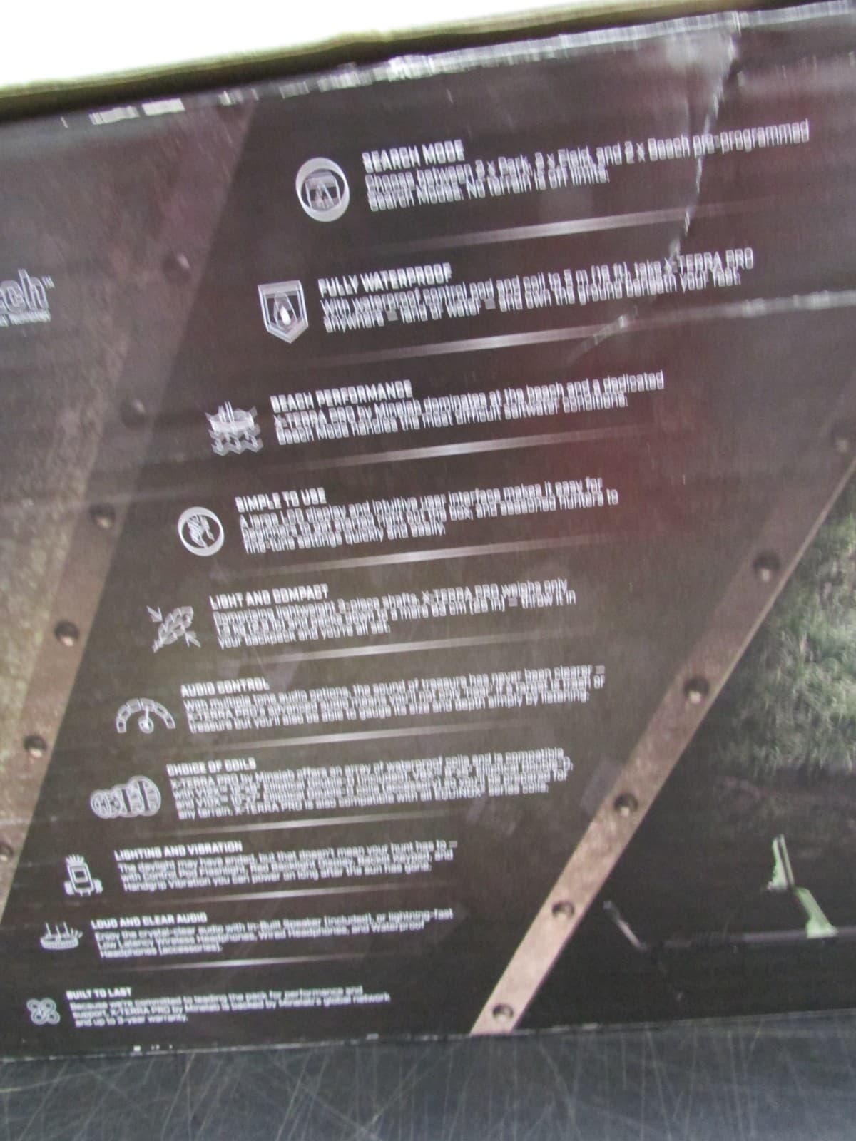 MINELAB X Terra PRO Waterproof Treasure Metal Detector 3 Detect Mode *NEW* 6