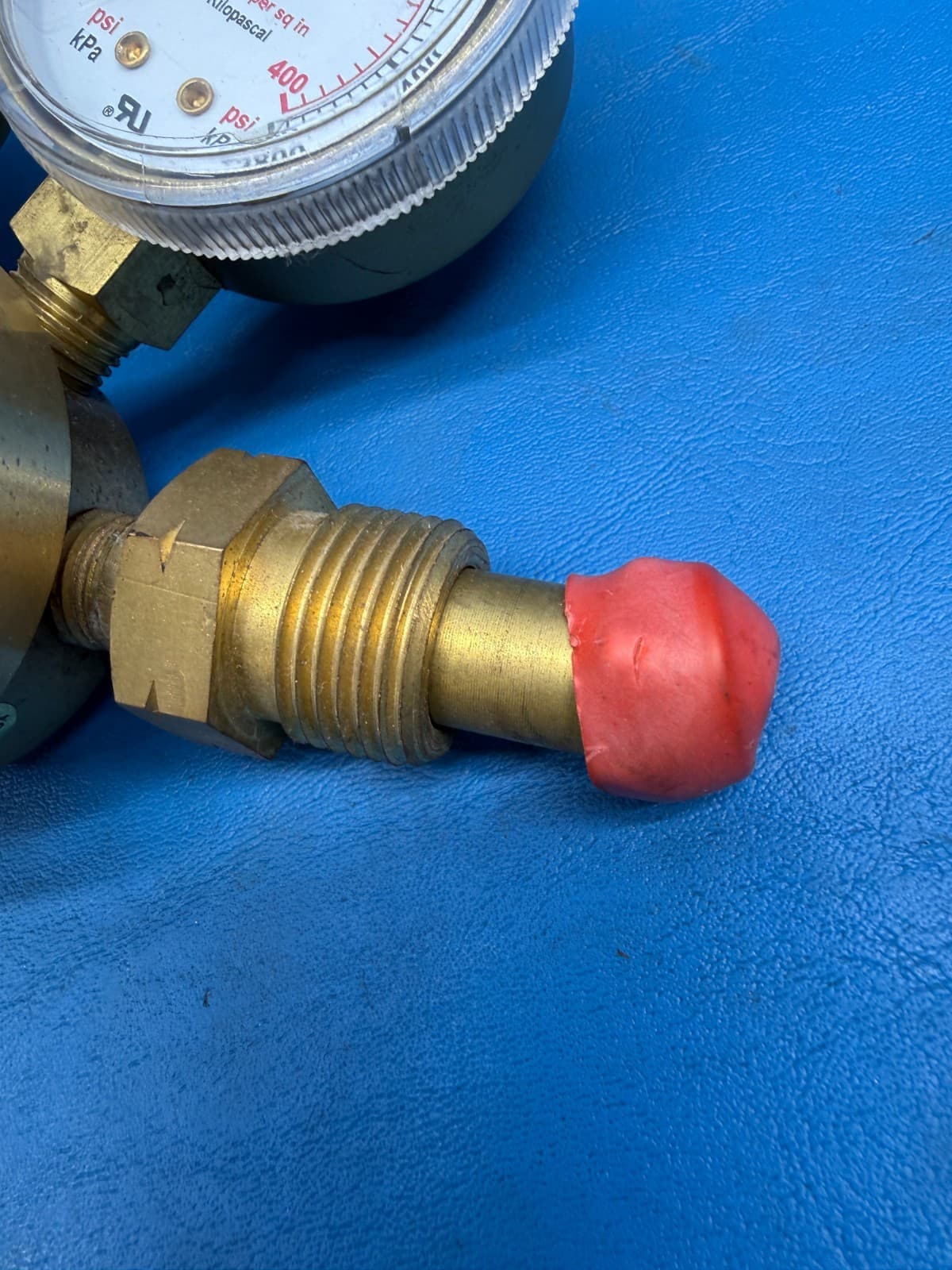 Hobart LXR-65AC Dual Gauge Acetylene Compressed Gas Regulator 6