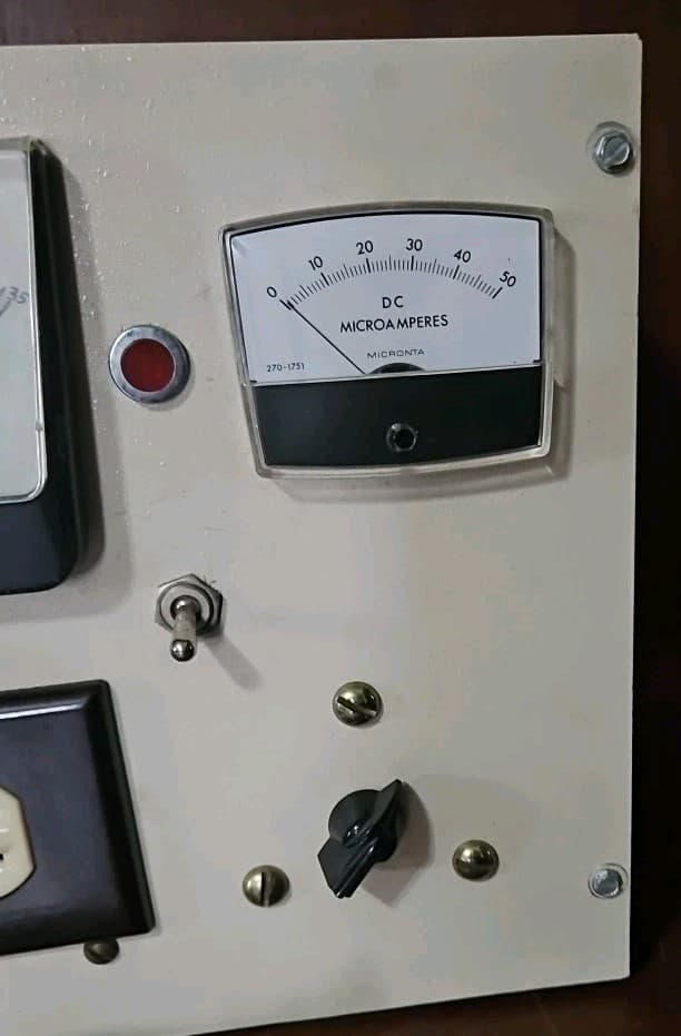 Simpson Model 59 Staco AC Variac Variable Transformer ETA Electronic DC Microamp 4