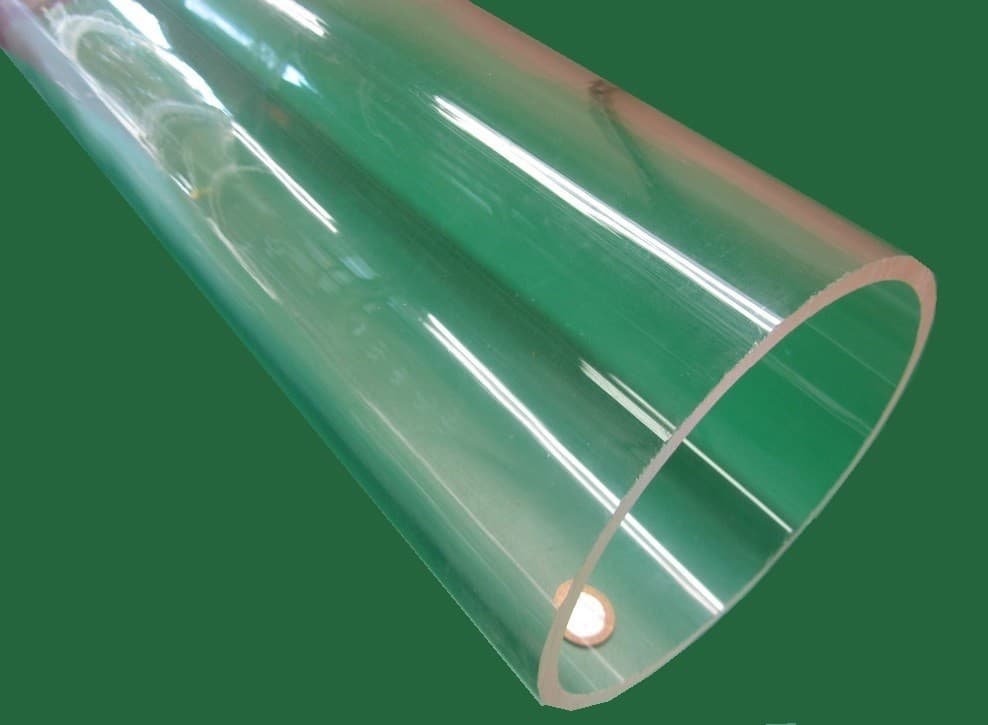 Acrylic Tube Clear Extruded 6.00" OD x 5.50" ID x .250" Wall x 72" Length *D 4