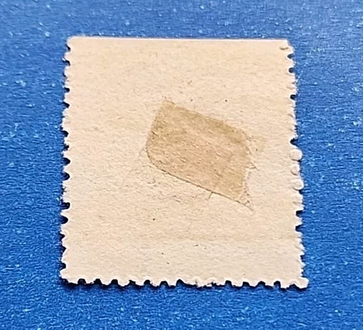 Samoa Stamp, Scott 6 Mint and Hinged, Perf 12.5 2